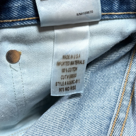 Agolde Women's Straight Leg Jeans - Light Blue - Picture 10 of 10